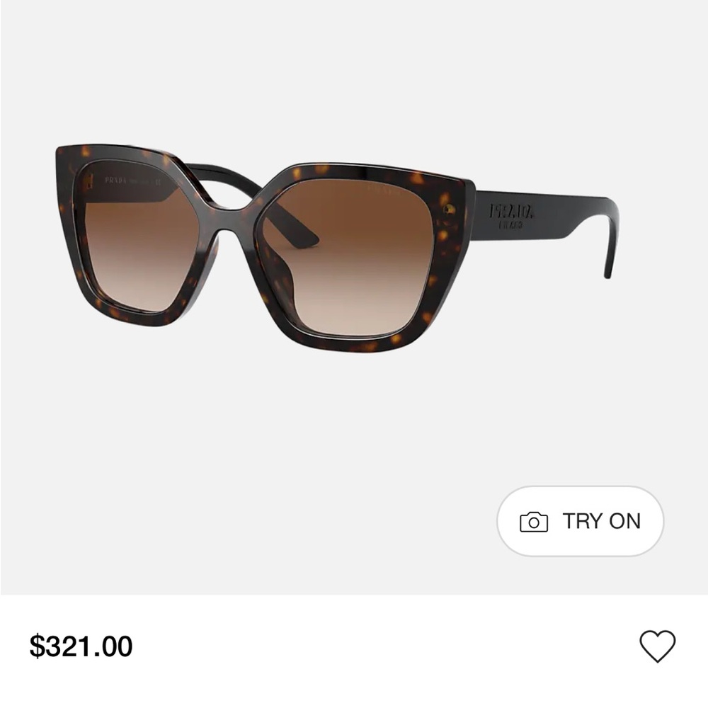 Prada Tortoise Shell Women's Sunglasses